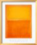 Untitled (Orange And Yellow), 1956 by Mark Rothko Limited Edition Pricing Art Print