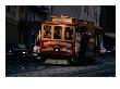 Cable Car Travelling Up Nob Hill, San Francisco, California, Usa by Curtis Martin Limited Edition Print