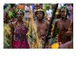 Men And Women In Traditional Colours Of Region, Madang, Papua New Guinea by Jerry Galea Limited Edition Print