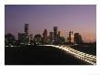 Night Skyline, Houston, Texas by Kevin Leigh Limited Edition Print
