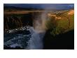 Gulfoss Waterfall And Canyon At Sunrise, Gullfoss, Vesturland, Iceland by Grant Dixon Limited Edition Print