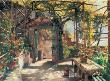 In The Pergola by Peder Mork Monsted Limited Edition Pricing Art Print