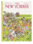 The New Yorker Cover - September 23, 1985 by William Steig Limited Edition Print