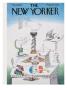The New Yorker Cover - May 19, 1962 by Saul Steinberg Limited Edition Print
