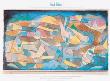 Playing Fish Miniature Art by Paul Klee Limited Edition Print