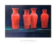 Red Pots by Lincoln Seligman Limited Edition Pricing Art Print