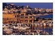 Harbor And Palais Des Festivals From The Hilltop In Le Suquet (The Old Town Quarter), Cannes, Franc by Richard I'anson Limited Edition Print