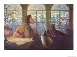 Frederic Chopin Polish Musician Composing His Nocturne Opus 9 Number 2 by Leo B. Eichhorn Limited Edition Print