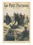 Spanish Criminal Is Reluctant To Be Executed By The Garrotte by F. Meaulle Limited Edition Print