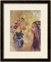 Profile Of A Woman by Odilon Redon Limited Edition Pricing Art Print