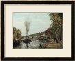 The Seine At Marly by Camille Pissarro Limited Edition Pricing Art Print