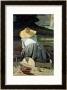 Washerwoman By The River, 1860 by Paul Camille Guigou Limited Edition Print