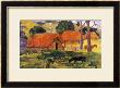 The Three Huts, Tahiti, 1891-92 by Paul Gauguin Limited Edition Print