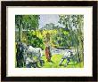Life In The Fields, Circa 1875 by Paul Cã©Zanne Limited Edition Print