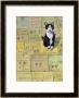 Cat In Hollywood (Chat A Hollywood) by Isy Ochoa Limited Edition Print
