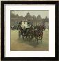Carriages At Hyde Park by Albert Ludovici Limited Edition Print