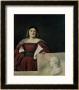 Portrait Of A Lady (La Schiavona), Circa 1510-12 by Titian (Tiziano Vecelli) Limited Edition Print