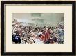 Destruction Of Novgorod By Tsar Ivan Iii 1889 by Klavdiy Vasilievich Lebedev Limited Edition Print