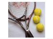 Tennis Rackets And Balls by Matthew Borkoski Limited Edition Print