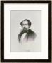 Portrait Of Charles Dickens (1812-70) by Charles Baugniet Limited Edition Print