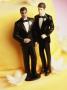 Two Groom Wedding Cake Figurines by Paul Stewart Limited Edition Print