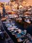 Boats In Harbour., Marseille, Provence-Alpes-Cote D'azur, France by Greg Elms Limited Edition Pricing Art Print