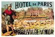 Hotel De Paris: Trouville-Sur-Mer, C.1885 by Thã©Ophile Alexandre Steinlen Limited Edition Print