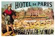 Hotel De Paris: Trouville-Sur-Mer, C.1885 by Theophile Alexandre Steinlen Limited Edition Print