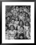 Elementary School Children Sitting On Their School Steps by Nina Leen Limited Edition Print