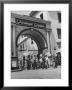 View Of Picket Lines In Front Of Paramount Studios During A Set Directors Strike by Martha Holmes Limited Edition Pricing Art Print