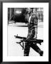 Yankee Papa 13 Helicopter Crew Chief James Farley Carrying A Pair Of M-60 Machine Guns by Larry Burrows Limited Edition Print