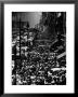 Blocks Of Pedestrians Jamming The Sidewalks by Andreas Feininger Limited Edition Pricing Art Print