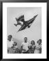 Children Playing With Various Flying Toys by Ralph Crane Limited Edition Pricing Art Print