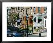 Newbury Street, Boston's Premier Shopping Street, Back Bay, Boston, Massachusetts, Usa by Fraser Hall Limited Edition Print