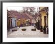 City Center And Street Lamp Posts, Tokaj, Hungary by Per Karlsson Limited Edition Print