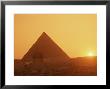 Sphinx And Kefren (Chephren) Pyramid, Giza, Unesco World Heritage Site, Cairo, Egypt by Nico Tondini Limited Edition Print