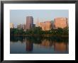 Skyline Reflection In The Connecticut River, Hartford, Connecticut by Jerry & Marcy Monkman Limited Edition Print