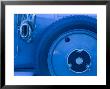 Antique Car Tire, Ceske Budejovice, Czech Republic by Russell Young Limited Edition Print