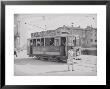 Passage Of A Tram On A Street In Bologna by A. Villani Limited Edition Pricing Art Print