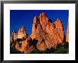 Garden Of The Gods, Gateway Rocks With Gray Rock In Distance, Colorado Springs, Colorado by Witold Skrypczak Limited Edition Print