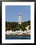 Lighthouse, Fiskardo, Kefalonia (Cephalonia), Ionian Islands, Greek Islands, Greece by R H Productions Limited Edition Print