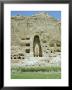 Small Buddha Statue In Cliff (Since Destroyed By The Taliban), Bamiyan, Afghanistan by Jj Travel Photography Limited Edition Print