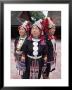 Portrait Of Three Akha Hill Tribe Women In Traditional Dress, Thailand by Gavin Hellier Limited Edition Print