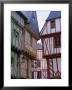 Timbered Houses, Town Of Vannes, Golfe Du Morbihan (Gulf Of Morbihan), Brittany, France, Europe by J P De Manne Limited Edition Print