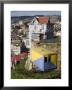 Ascensor Artilleria With City Buildings Beyond, Valparaiso, Valparaiso, Chile by Brent Winebrenner Limited Edition Print