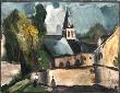 L'eglise De Bougival, 1913 by Maurice De Vlaminck Limited Edition Print