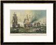 Battle Of Cape St. Vincent The British Fleet Under Admiral Jervis Defeats The Spanish by T.C. Moore Limited Edition Print