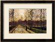 In The Golden Gloaming by John Atkinson Grimshaw Limited Edition Pricing Art Print