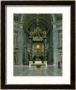 The Baldacchino, The High Altar And The Chair Of St. Peter by Giovanni Lorenzo Bernini Limited Edition Print