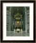 The Baldacchino, The High Altar And The Chair Of St. Peter by Giovanni Lorenzo Bernini Limited Edition Pricing Art Print